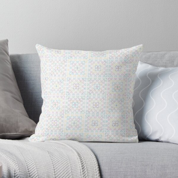 Crochet Me A Granny Square Throw Pillow