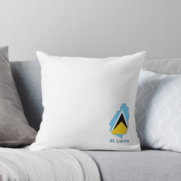 Item preview, St. Lucia Island Flag - Sml Front design designed and sold by VacationCity.