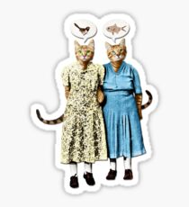 Two Cool Kitties: What's for Lunch? Sticker