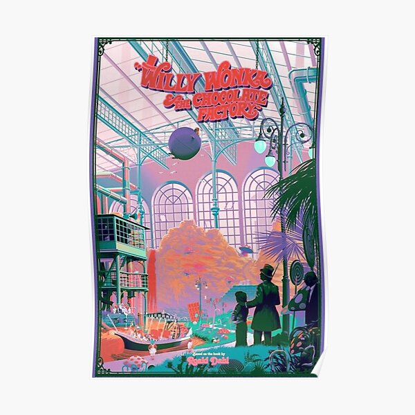 willy wonka & la chocolaterie Poster