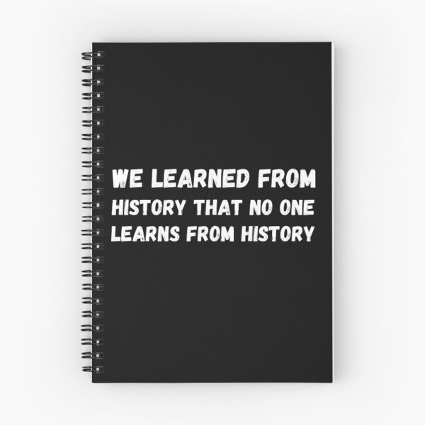 Item preview, Learning from history, Philosophers' sayings designed and sold by Oussama El baarar.