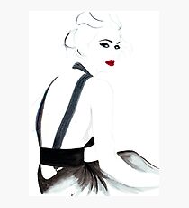 Dramatic in YSL Photographic Print
