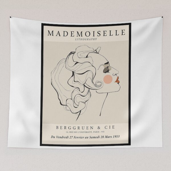 Item preview, Style Mademoiselle Woman Poster designed and sold by griexsliez.