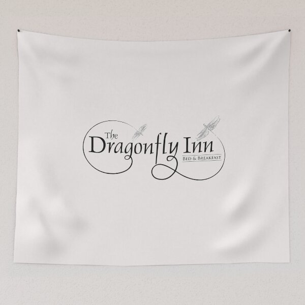 Item preview, Dragon fly Inn Look Alike Logo designed and sold by Millenial Designs.