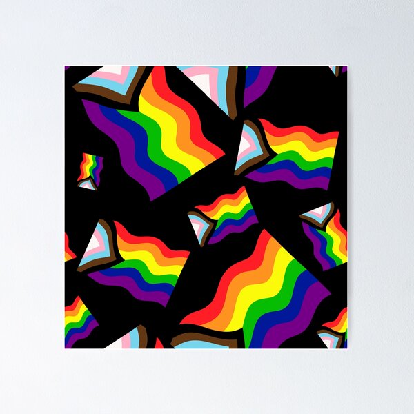 Item preview, Pattern Progress Pride Flag designed and sold by NYXFN.