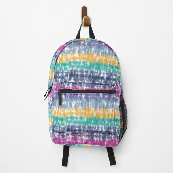 Item preview, Backpack TIE DYE UNIQUE Colorful Rainbow Effect designed and sold by TopsandHoods.