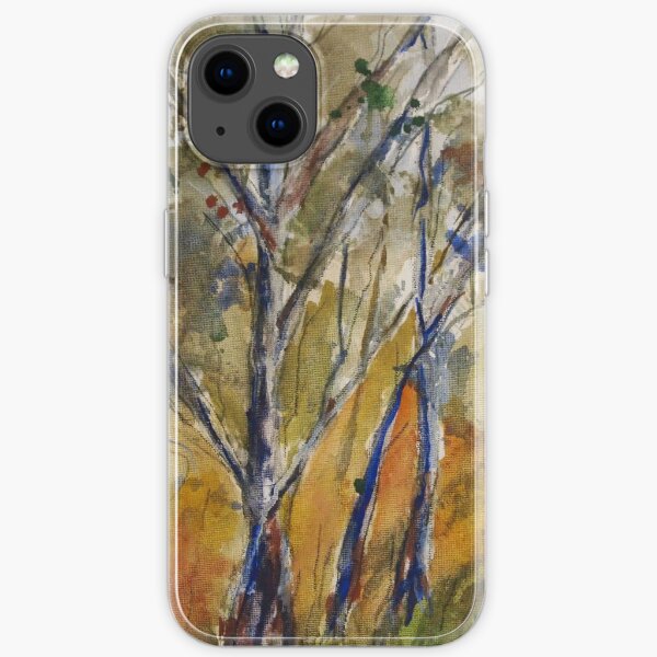 Pyalong {watercolour on canvas} iPhone Soft Case