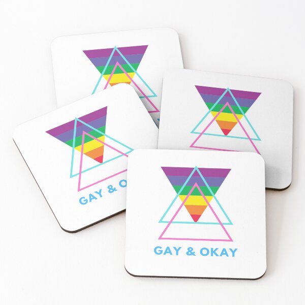 Item preview, Gay and Okay Pride Shirt LGBTQ+ designed and sold by HailYourPug.