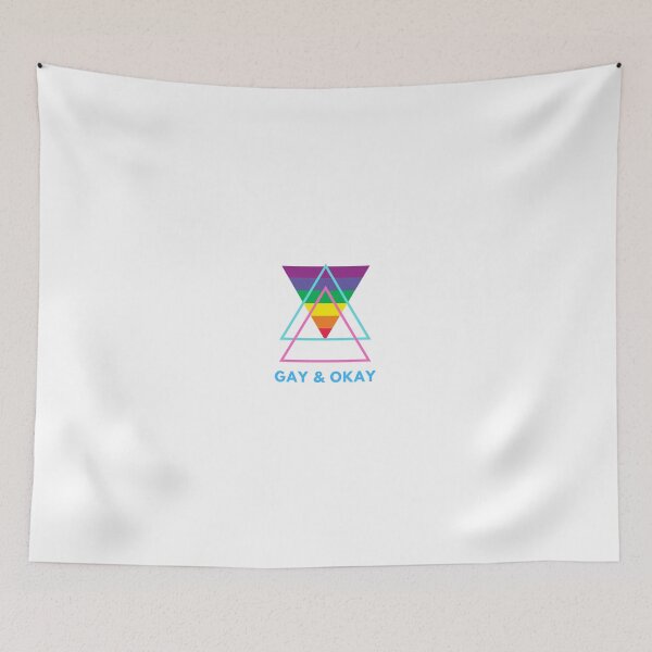 Item preview, Gay and Okay Pride Shirt LGBTQ+ designed and sold by HailYourPug.