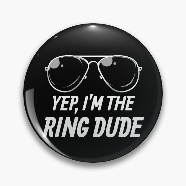 Item preview, Yep I'm The Ring Dude Boys Wedding Kids Bearer Of Rings Gear designed and sold by DynamicDesign.