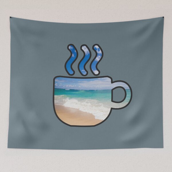 Item preview, Beach coffee designed and sold by attracdionz.