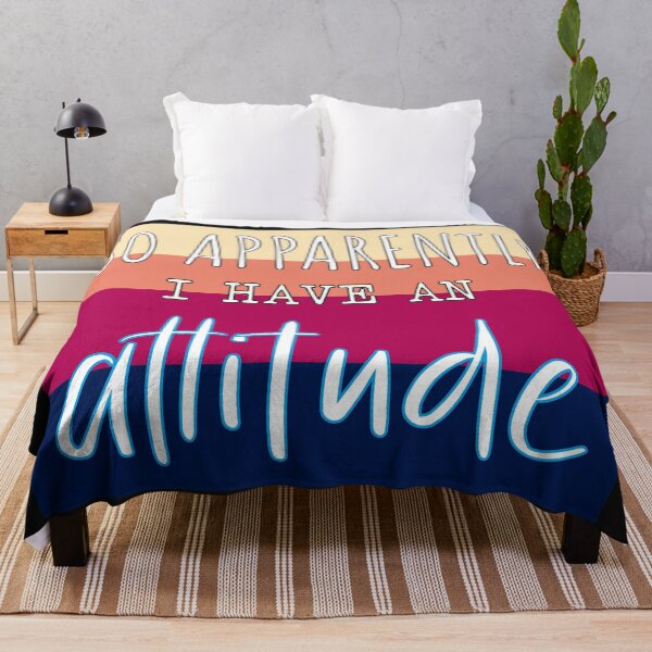 Item preview,  So Apparently I Have An Attitude, Funny Attitude Quote For Women. designed and sold by Yassineenns.