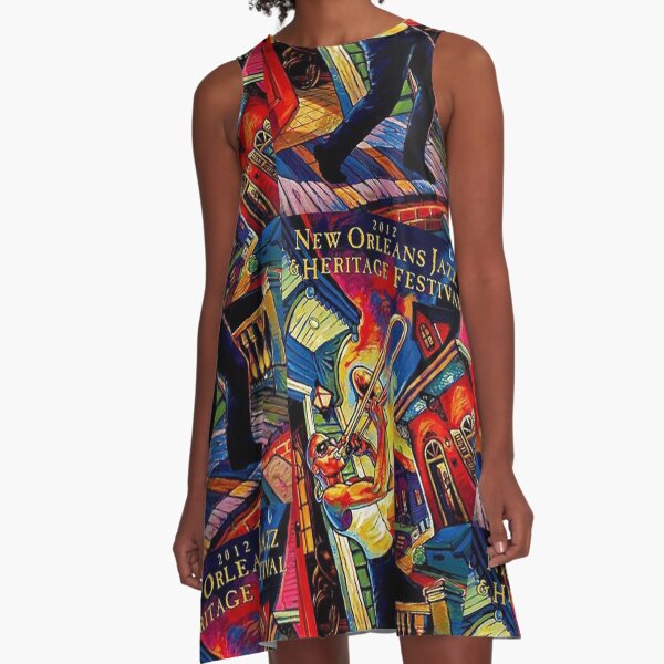 New Orleans Jazz 2012 A-Line Dress
