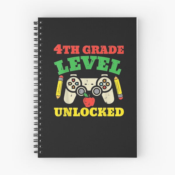 Item preview, 4th Grade Level Unlocked Video Game First Day Of School Boys T-Shirt designed and sold by Flamigo-Vicky.
