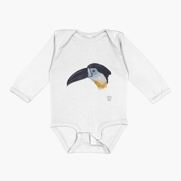 Toucan Long Sleeve Baby One-Piece