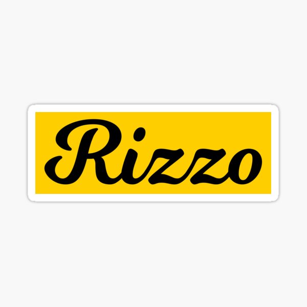 Vista previa del artículo con la obra «Rizzo nombre de familia amor», diseñado y vendido por Happy-Pinnacle.