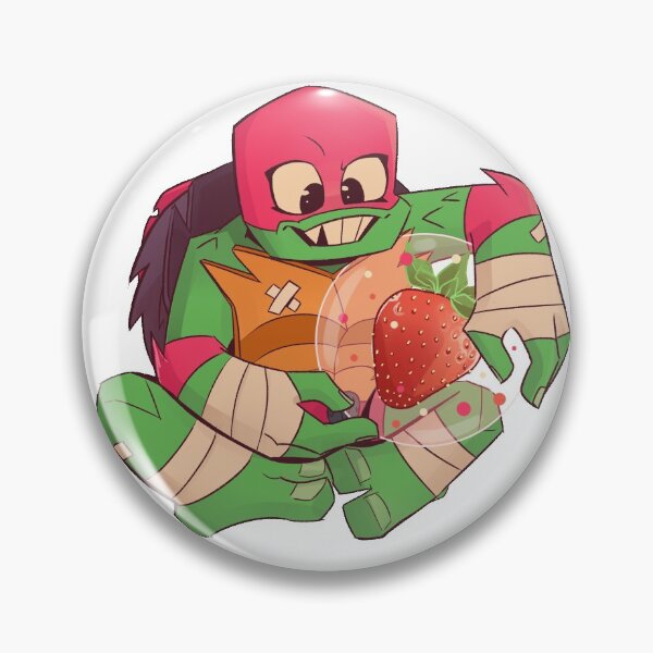 Item preview, Raph Fruit Sticker designed and sold by FrenchieFie.
