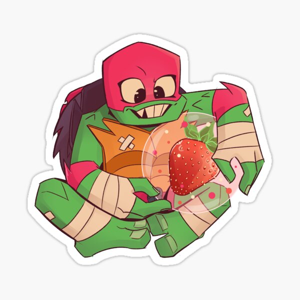 Artikel-Vorschau von Raph Frucht Sticker, designt und verkauft von FrenchieFie.