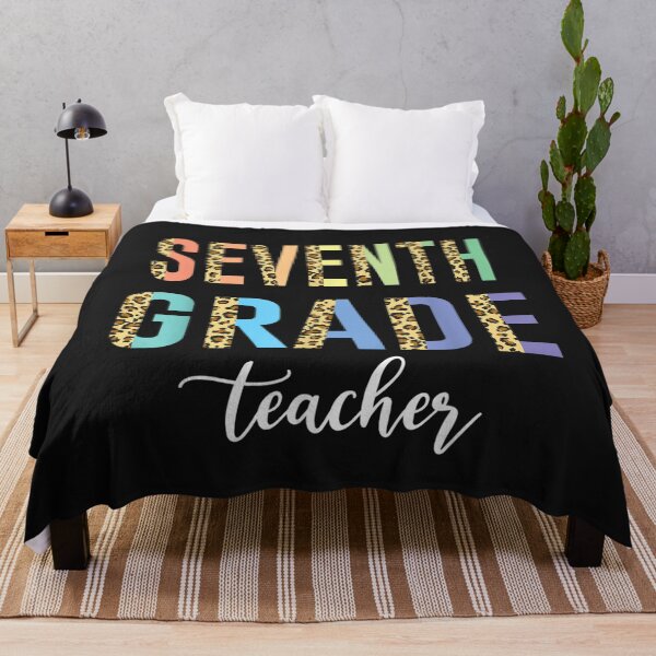 Item preview, 7th Grade Teacher Cute Leopard First Day Back To School T-Shirt designed and sold by Flamigo-Vicky.