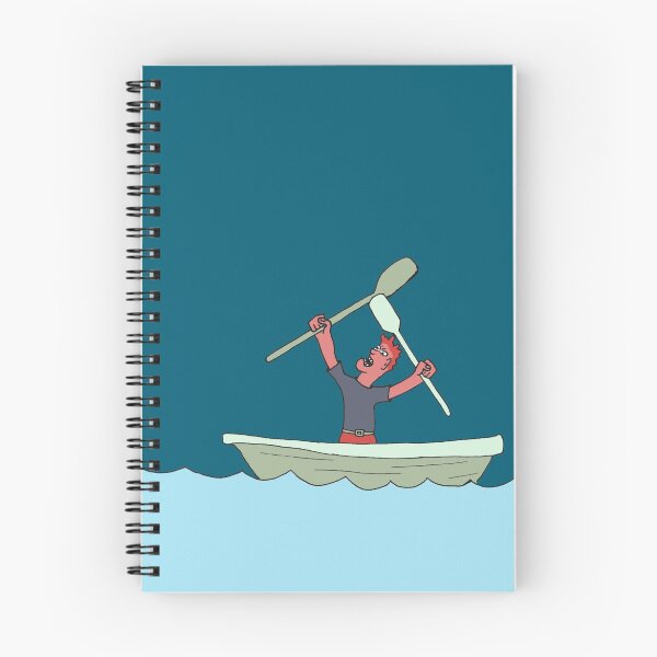 Item preview, Angry rowing man designed and sold by Dennis Michels.