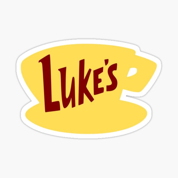 Gilmore Girls TV-Show-Aufkleber von Lukes Diner Sticker