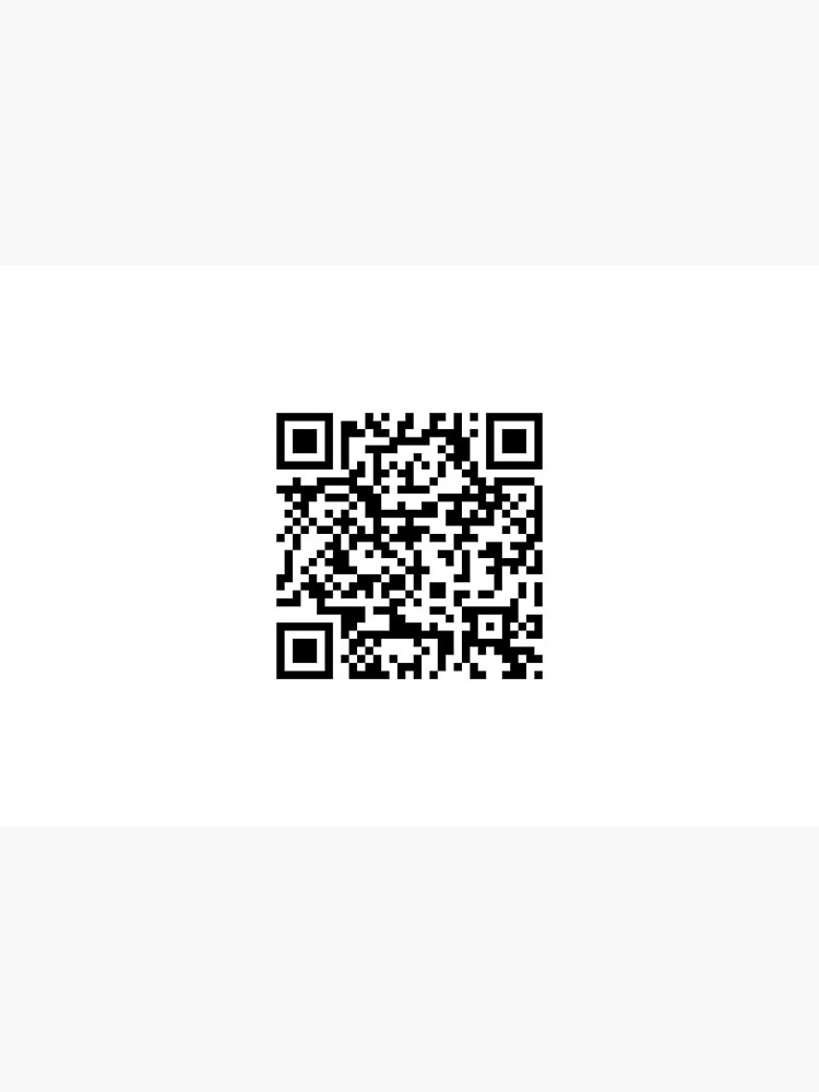 Rick Roll Link QR Code Sticker for Sale by magsdesigns