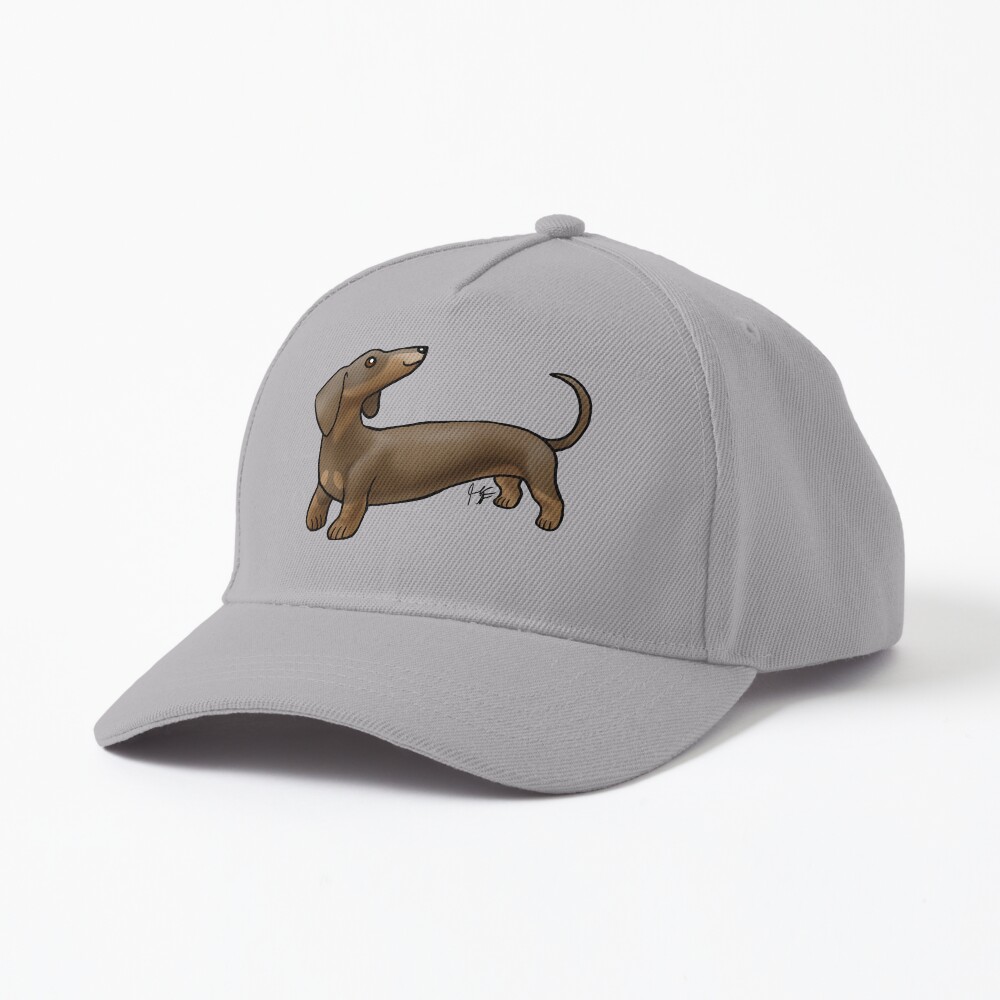 Smooth Coat Dachshund - Brown and Tan Cap