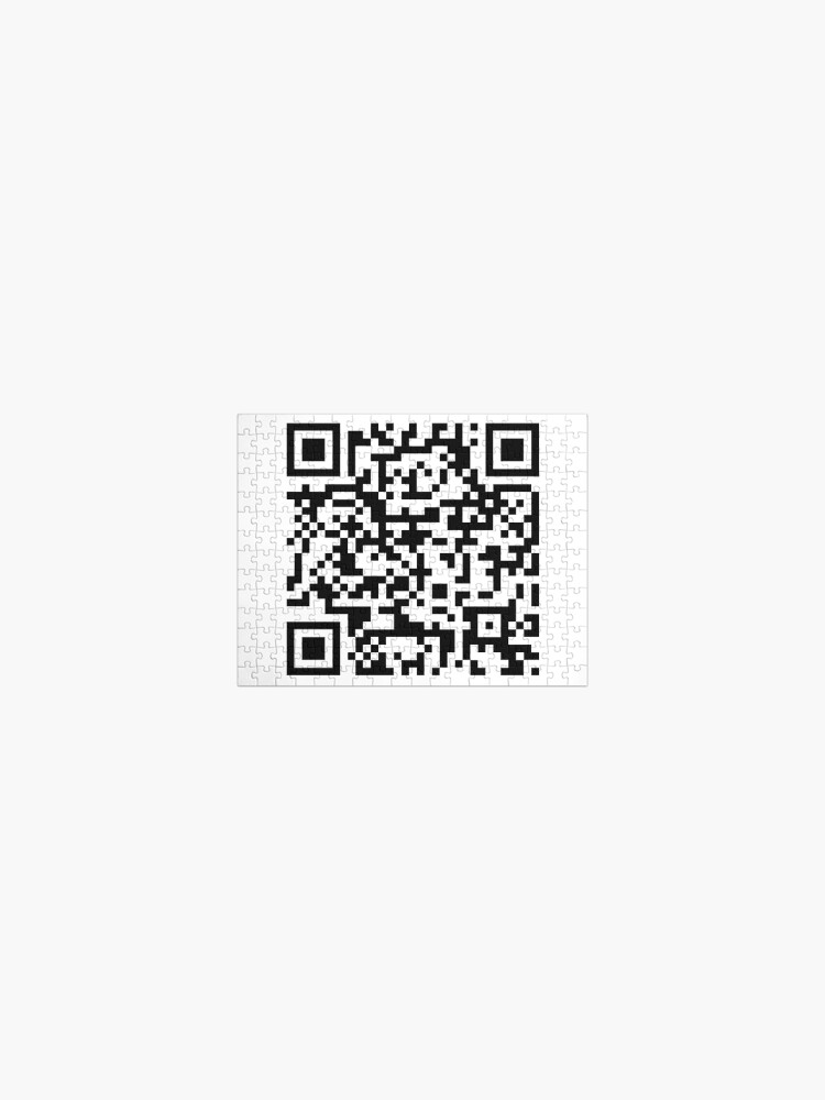 Free STUFF Prank Rick roll  video never gonna give you up QR code  Art Board Print for Sale by rednumberone