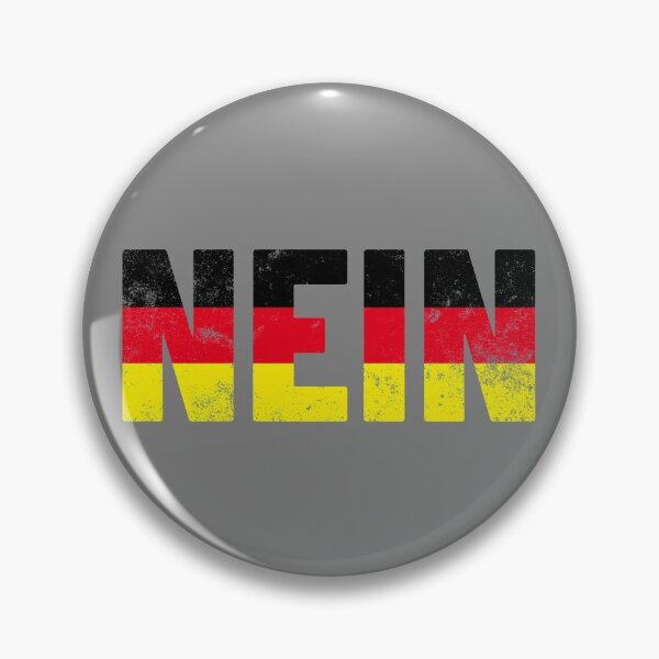 Artikelvorschau, Nein German Flag Colors Germany Saying No Nein Gear entworfen und verkauft von DynamicDesign.
