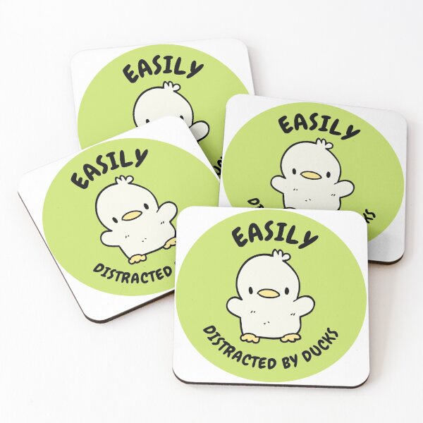 Item preview, Easily Distracted By Ducks  designed and sold by aniicreates.