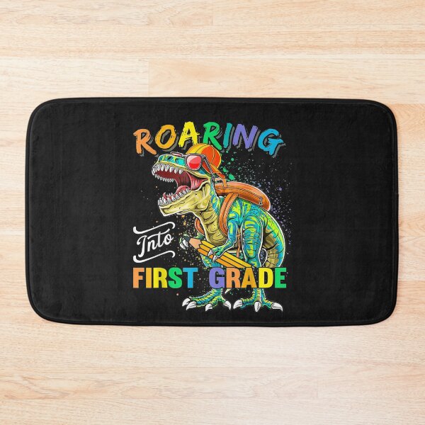 Item preview, Back To School Dinosaur T Rex 1st Grade First Grade Boys Kid T-Shirt designed and sold by Flamigo-Vicky.