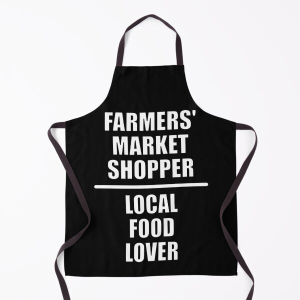 Item preview, Farmers Market Shopper Local Food Lover designed and sold by artfulnotebook.