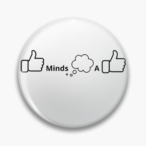 Item preview, Like minds think a like designed and sold by Brifuncreations.