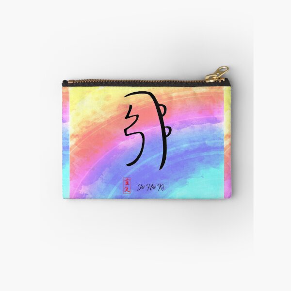 Item preview, Reiki Harmony Symbol Sei Hei Ki colorful background designed and sold by Bluepress.
