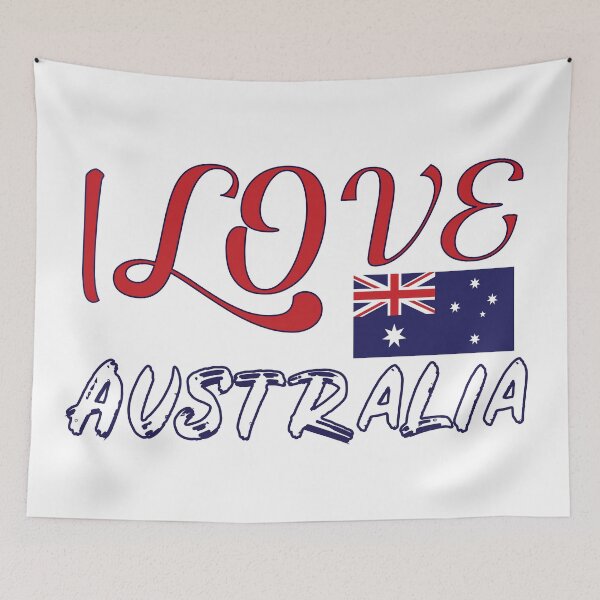 Item preview, I love Australia Sport Team designed and sold by BlessingDirect.