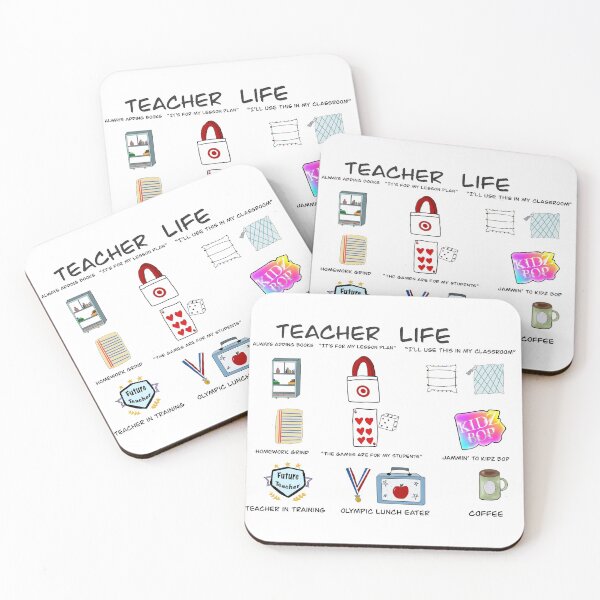 Item preview, Teacher-life designed and sold by ElanaFelber.