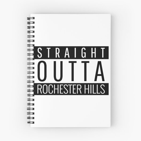 Item preview, Straight Outta Rochester Hills Michigan  designed and sold by Teelogic.