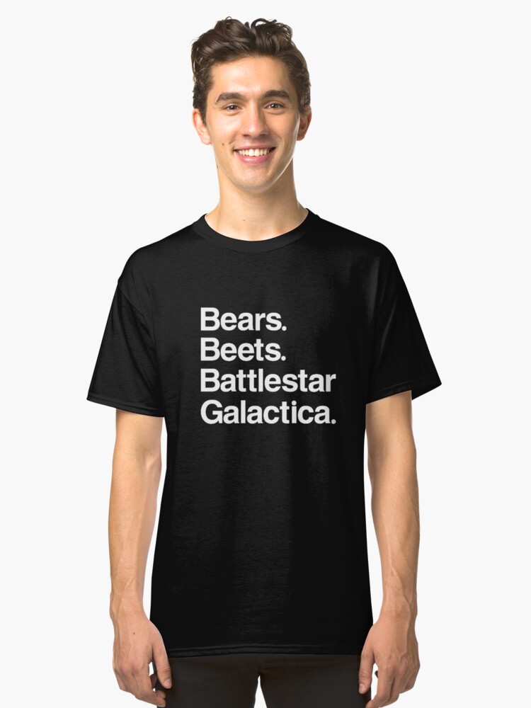 Bears Beets Quote Classic T-Shirt