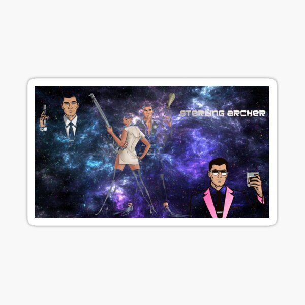 Sticker Sterling Archer Redbubble