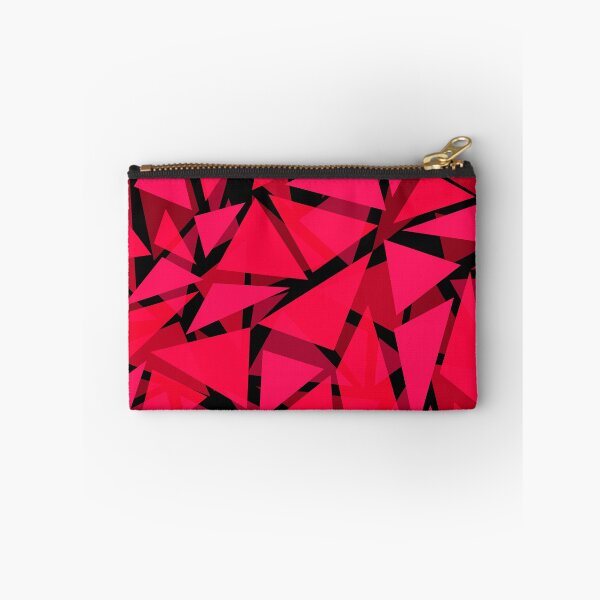 Item preview, pattern scarlet bright red geometri abstract designed and sold by fuzzyfox.
