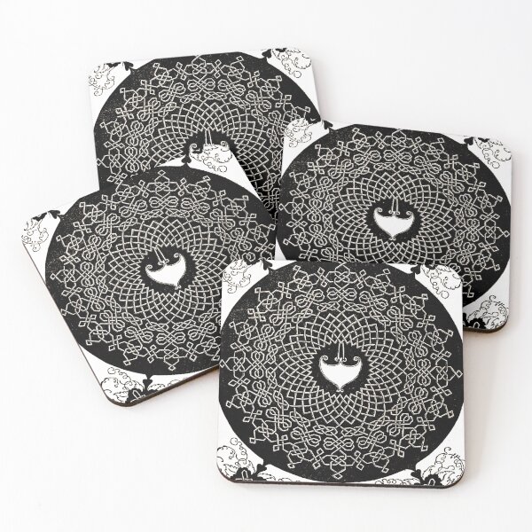 Item preview, Black and white abstract print  designed and sold by RapTops.