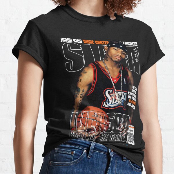 allen iverson draft day shirt