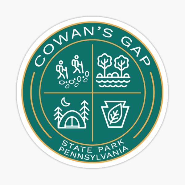 Item preview, Cowan's Gap State Park Heraldic Logo designed and sold by VanyaKar.