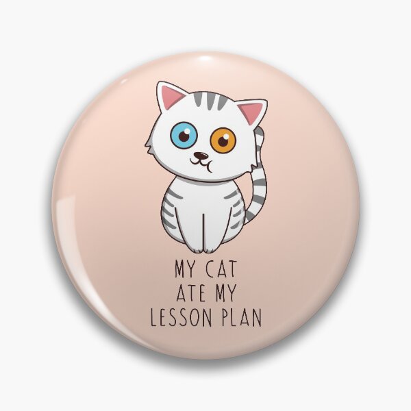 Item preview, My Cat Ate My Lesson Plan designed and sold by Luan Huynh.
