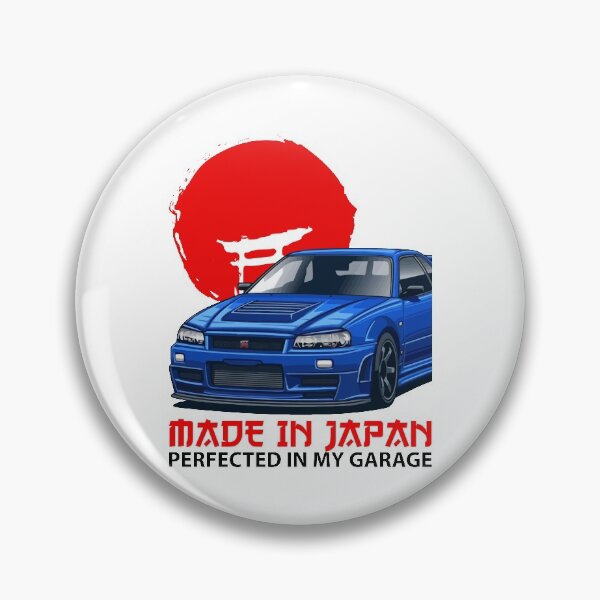 Item preview, Made in Japan Perfected in My Garage Skyline R34 designed and sold by PurpleDome.