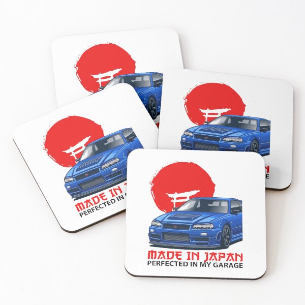 Item preview, Made in Japan Perfected in My Garage Skyline R34 designed and sold by PurpleDome.