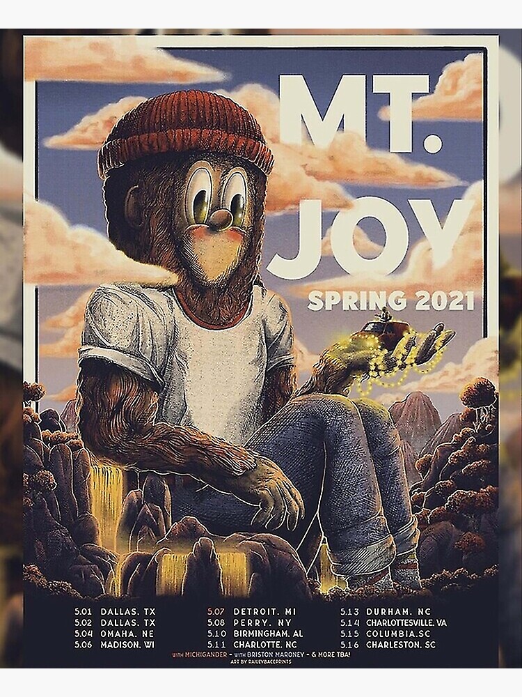 Disover Mt joy spring 2021 Premium Matte Vertical Poster