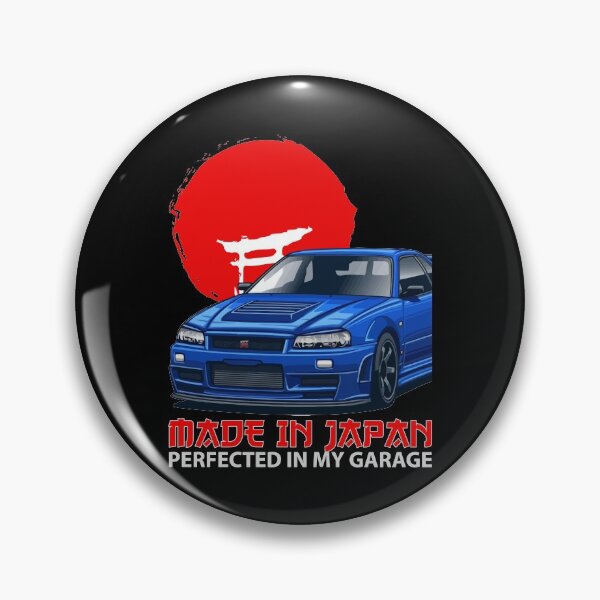 Item preview, Made in Japan Perfected in My Garage Skyline R34 designed and sold by PurpleDome.