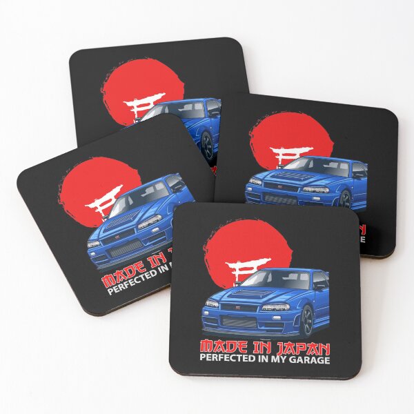 Item preview, Made in Japan Perfected in My Garage Skyline R34 designed and sold by PurpleDome.