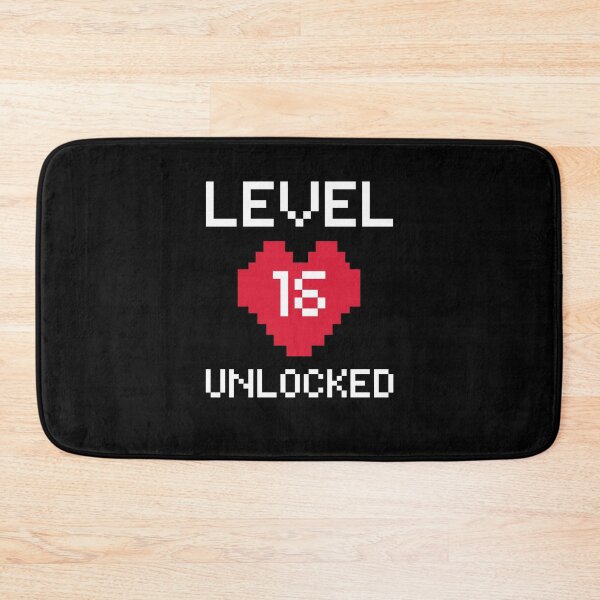 Item preview, Level 16 Unlocked - Gamer 16th Birthday - Video Game lovers designed and sold by aimanart.